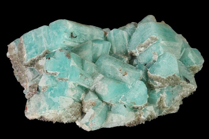 Amazonite Crystal Cluster with Smoky Quartz - Colorado #168070